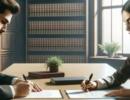 Papeles de divorcio