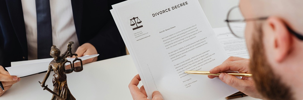 divorce papers 