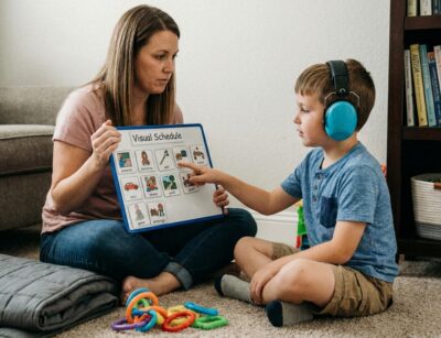 Parenting time for child with behavioral disabilities.